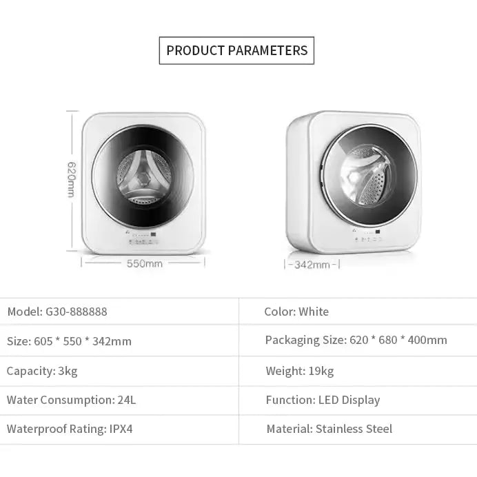 MiniWash™ Smart Laundry for Small Spaces. Veteranshops.com