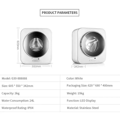 MiniWash™ Smart Laundry for Small Spaces. Veteranshops.com