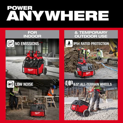 Milwaukee PACKOUT Power Station for Portable High-Output Energy Milwaukee