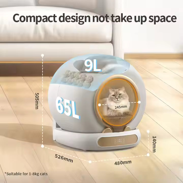 MeowLuxe™ Smart Litter. Fresh Living. Veteranshops.com