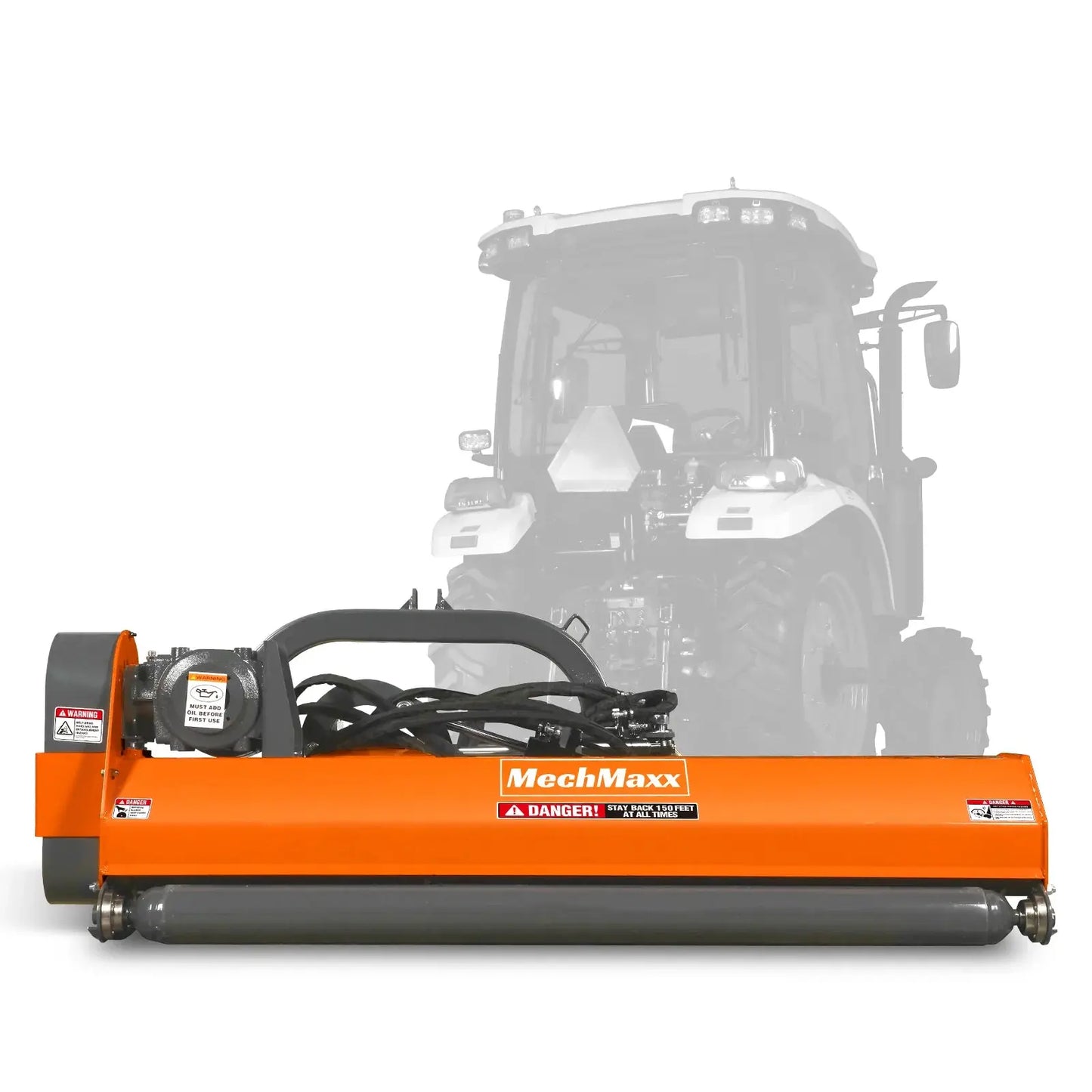 65" Standard 3 Point Offset Flail Ditch Bank Mower for 30-60 HP Tractors | VAM65IN MECHMAXX