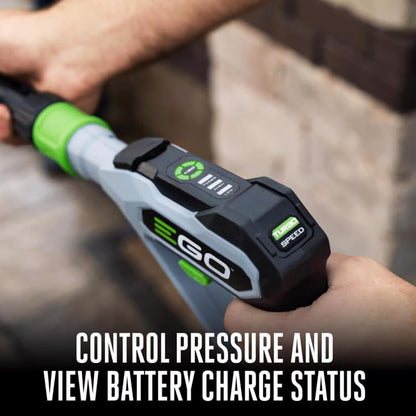 EGO POWER+ 3200-PSI 1.2-GPM Cold Water Battery Pressure washer with 5 Spray Tips