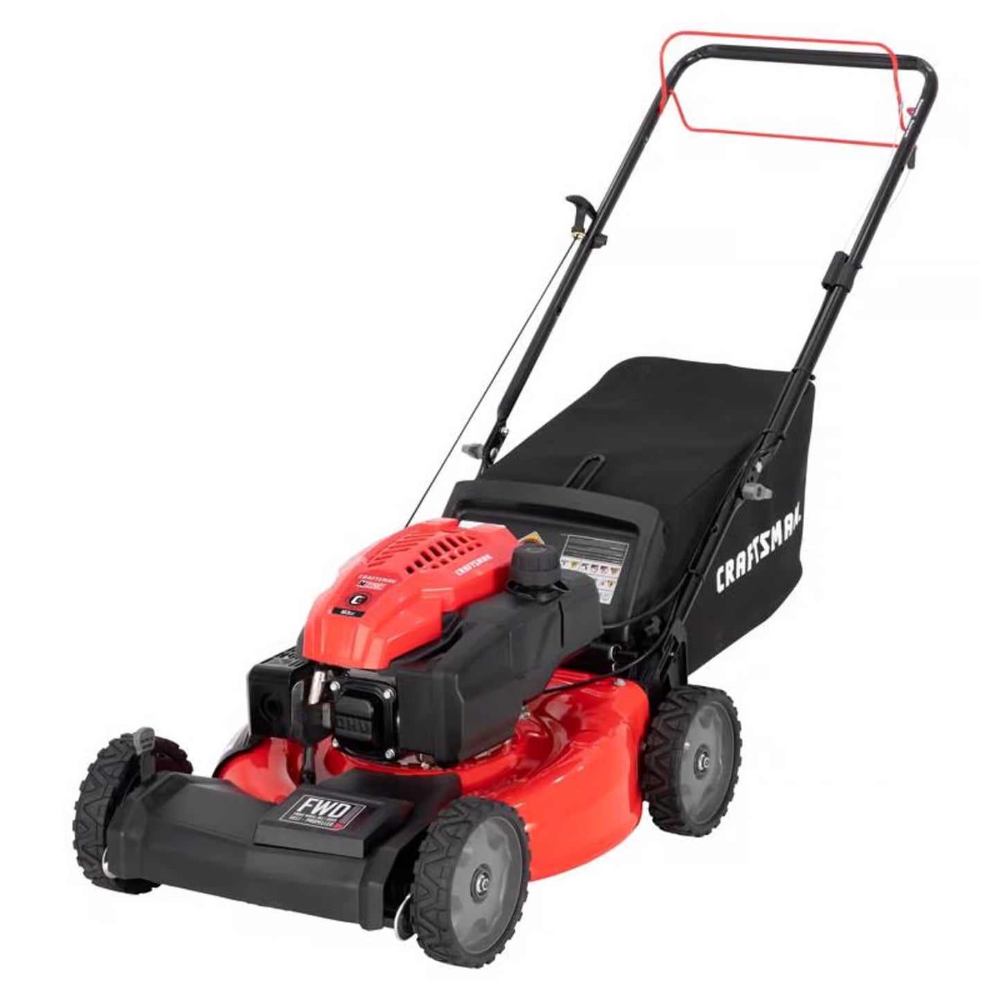 CRAFTSMAN M220 21-Inch Gas Self-Propelled Lawn Mower with 150cc Briggs & Stratton Engine