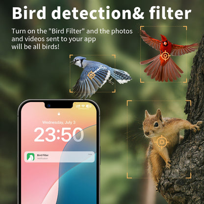 SkySentry™ AI-X Pro I Smart AI-Powered Bird Feeder Veteranshops.com