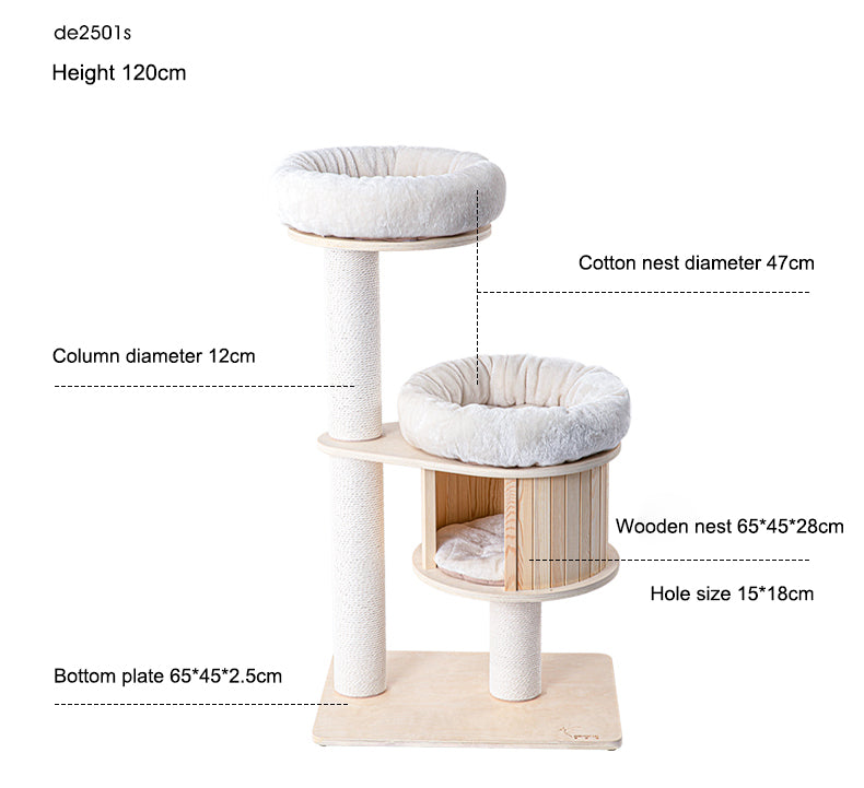 Furcrest Tower™ Ultra Meow Series Veteranshops.com