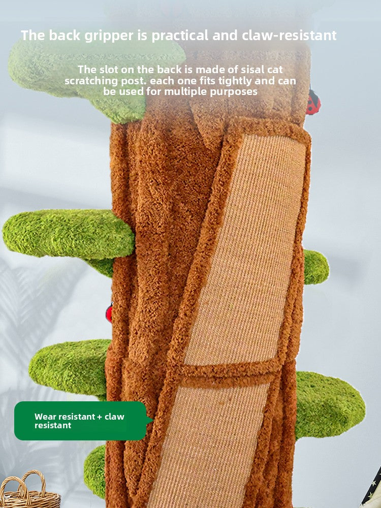 EverWarm Cat Havens: 2m Large Integrated Cat Tree Veteranshops.com