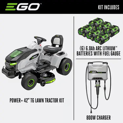 EGO POWER+ T6 Lawn Tractor Kit TR4204 Ego Power+