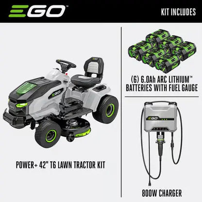 EGO POWER+ T6 Lawn Tractor Kit TR4204 Ego Power+