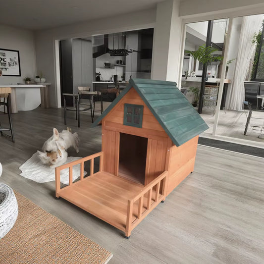 EverPaws™ Weatherproof Pet Cottage I Warm. Dry. Always. Veteranshops.com
