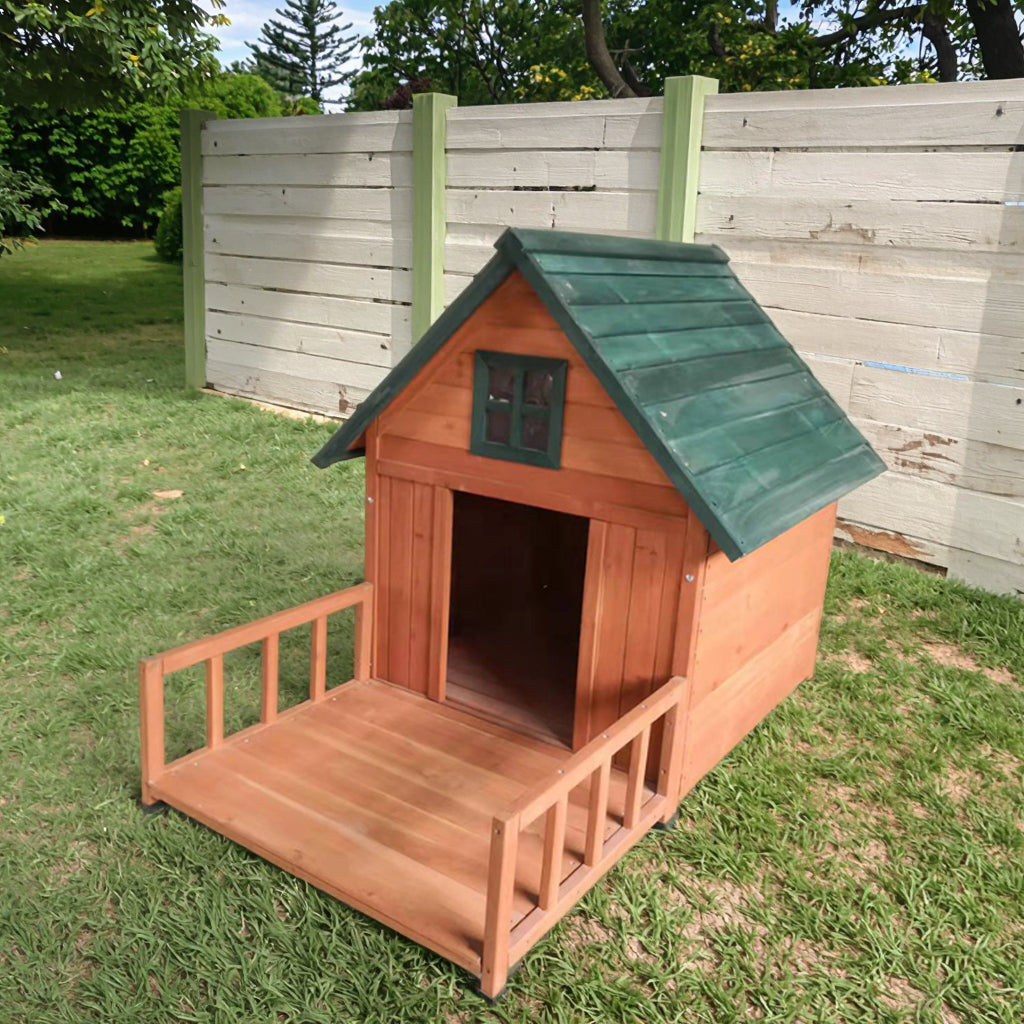 EverPaws™ Weatherproof Pet Cottage I Warm. Dry. Always. Veteranshops.com