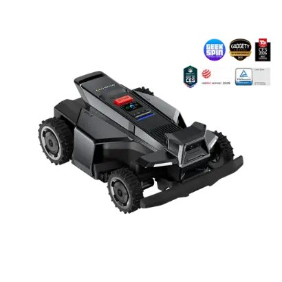 X430 17-Inch Wire-Free RTK Robot Lawn Mower with AWD, 360° AI Camera & Weather-Adaptive Technology – Covers Up to 1 Acre Segway Navimow