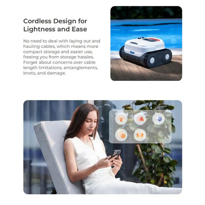 AQUAVORTEX PRO™ | Wireless Robotic Pool Cleaner Veteranshops.com