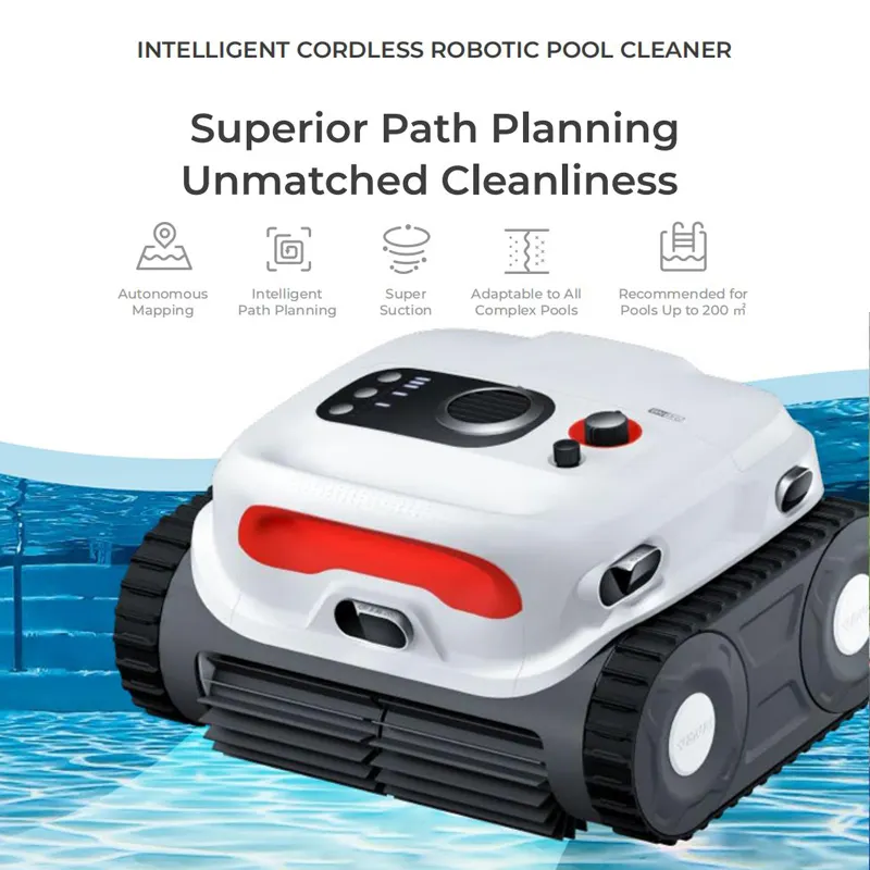 AQUAVORTEX PRO™ | Wireless Robotic Pool Cleaner Veteranshops.com