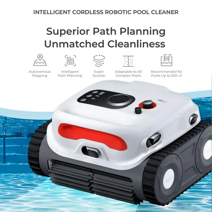 AQUAVORTEX PRO™ | Wireless Robotic Pool Cleaner Veteranshops.com
