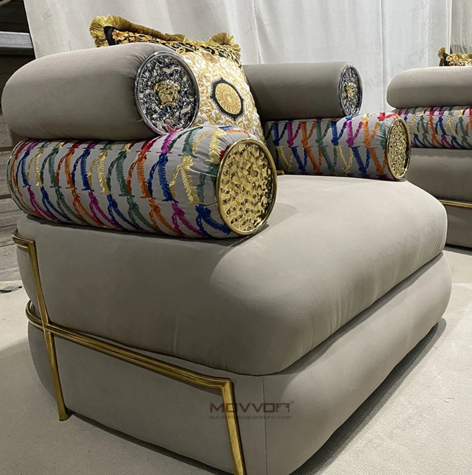 Glamora™ Customised VVIP Sofa Veteranshops.com