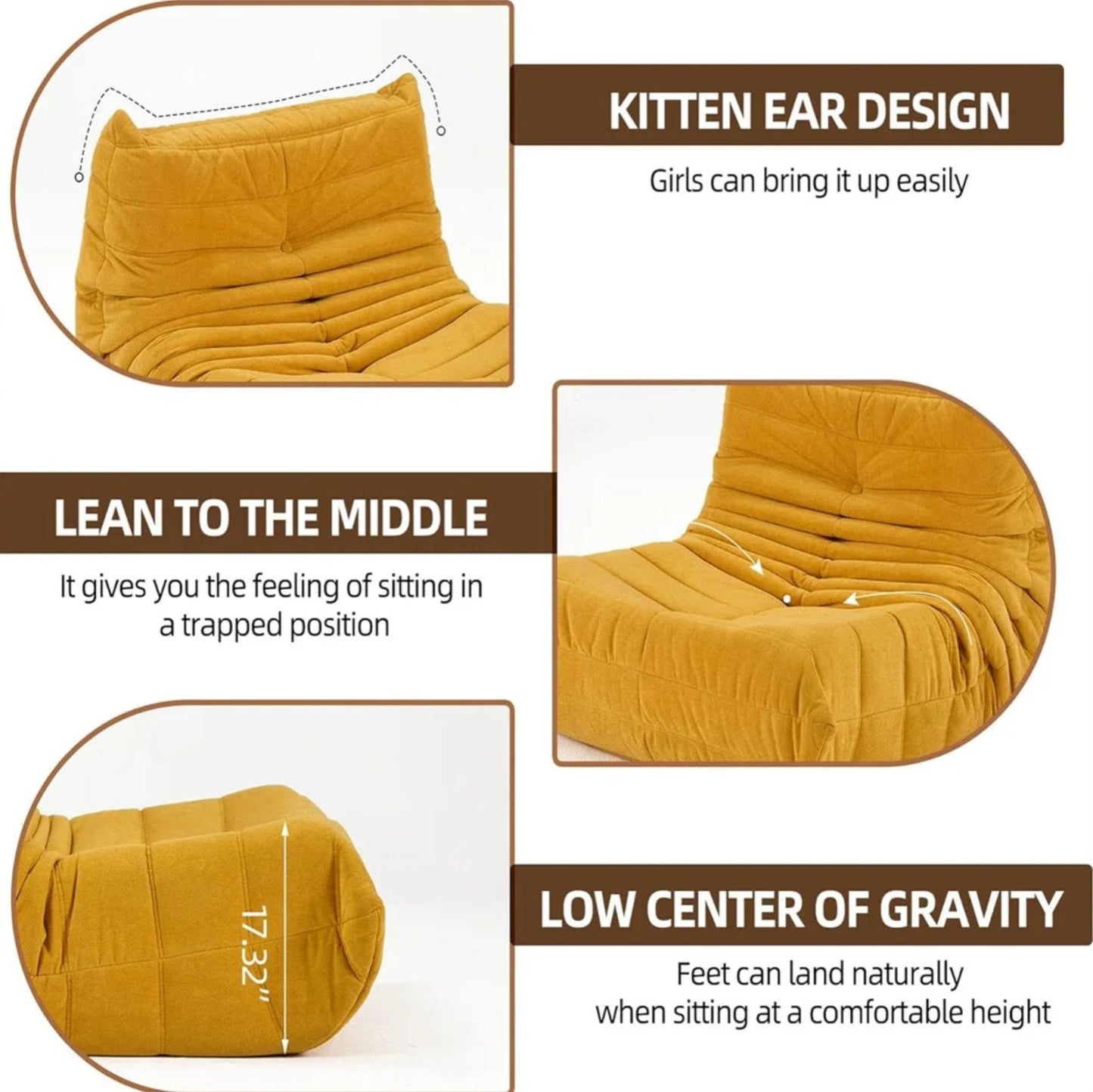 VacuLuxe™ Compressed Sofa Veteranshops.com