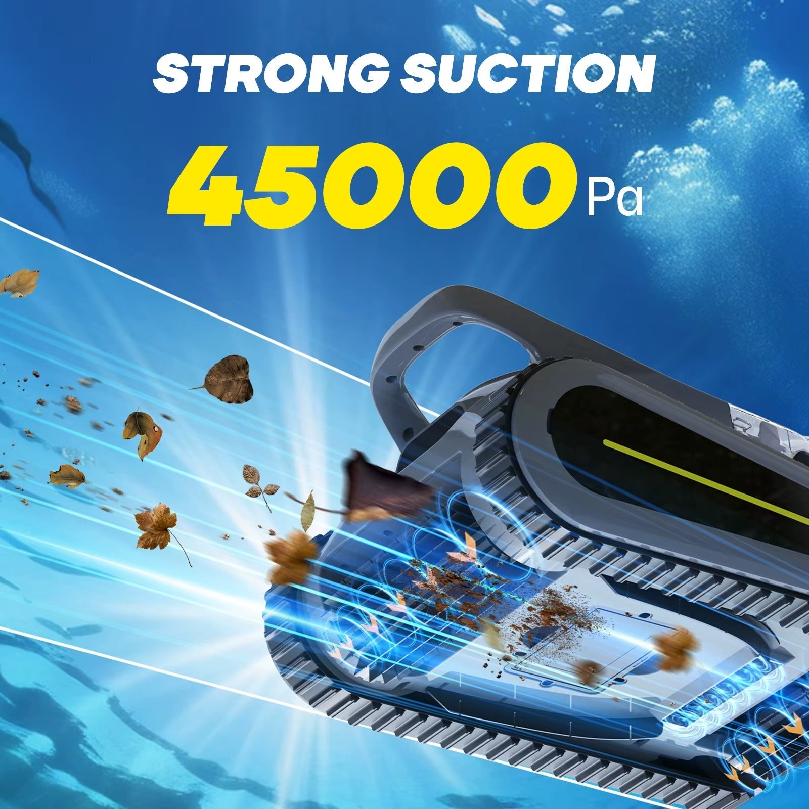 AquaPilot OneTouch™ | Cordless Button-Control Robotic Pool Cleaner Veteranshops.com