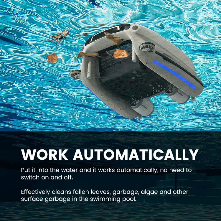 SolaraSkim Pro™ Solar Robotic Pool Cleaner Veteranshops.com