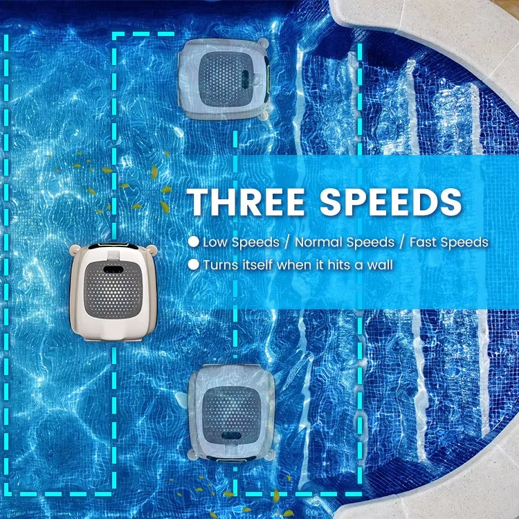 SolaraSkim Pro™ Solar Robotic Pool Cleaner Veteranshops.com