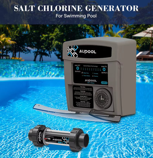 Aupool Salt Water Chlorinator Veteranshops.com