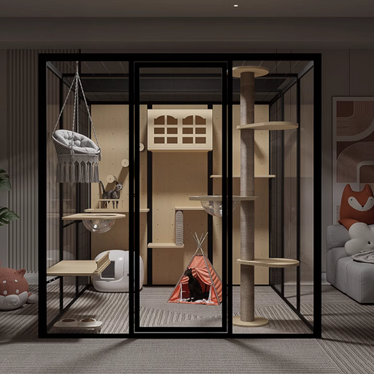 LuxePaws™ Haven Premium Pet Enclosure Veteranshops.com