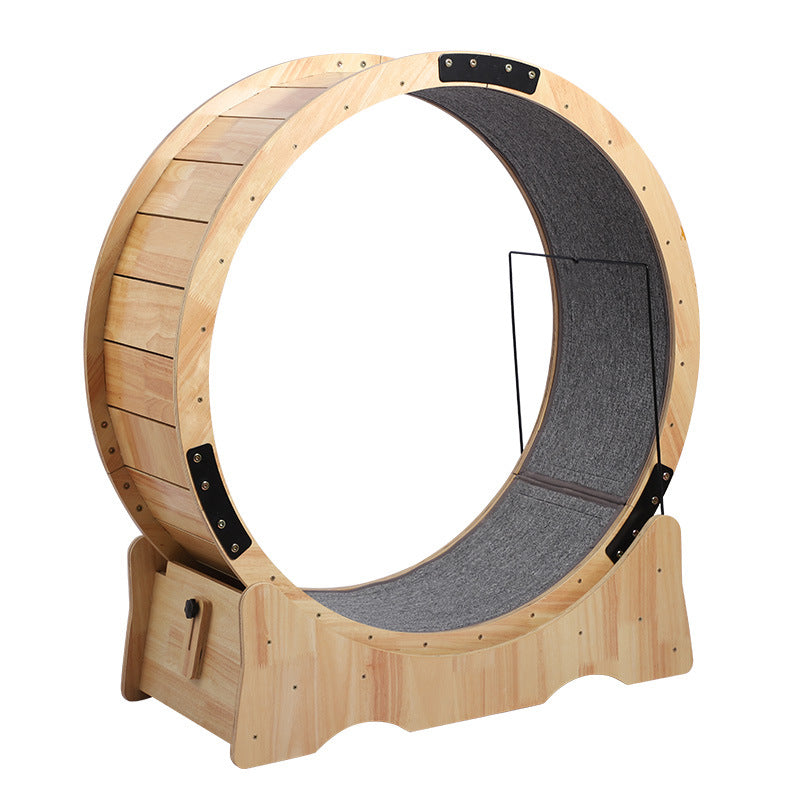 EcoPaws™ Wooden Cat Wheel Veteranshops.com