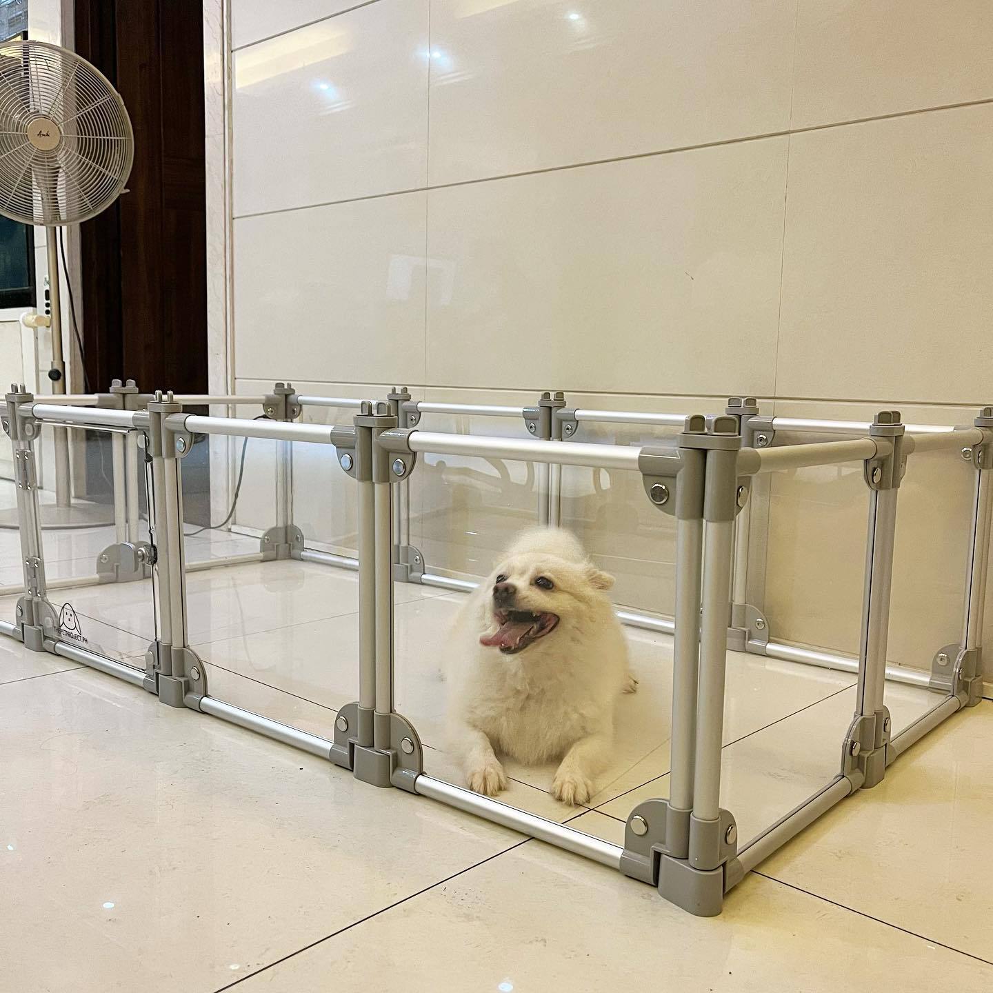PurePlay™ Transparent Pets Pen Veteranshops.com