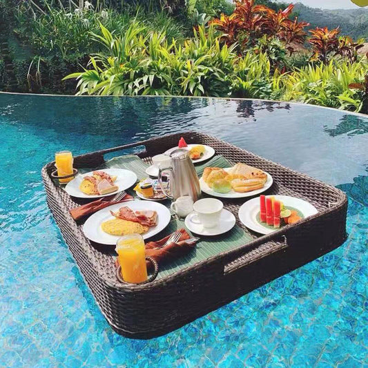Coastal Luxe Floatables™: Floating Serving Trays Veteranshops.com