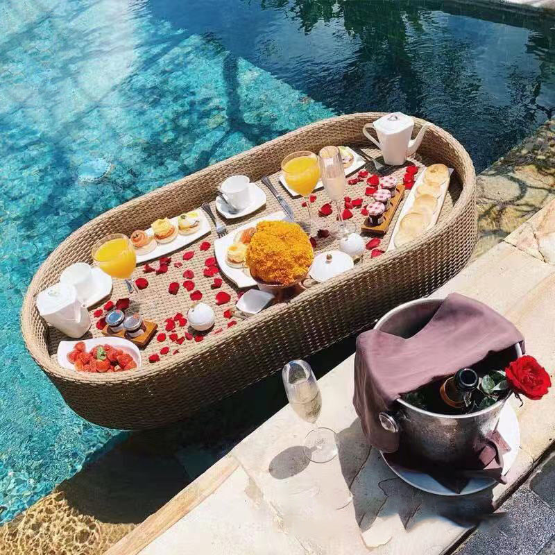 Coastal Luxe Floatables™: Floating Serving Trays Veteranshops.com