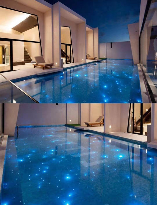 Celestial Aqua™ Fiber Optic Pool Lights Veteranshops.com