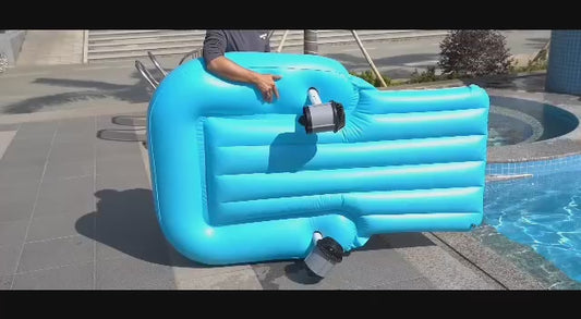 AquaGlide™ Electric Pool Ring - 50W IP68 Waterproof