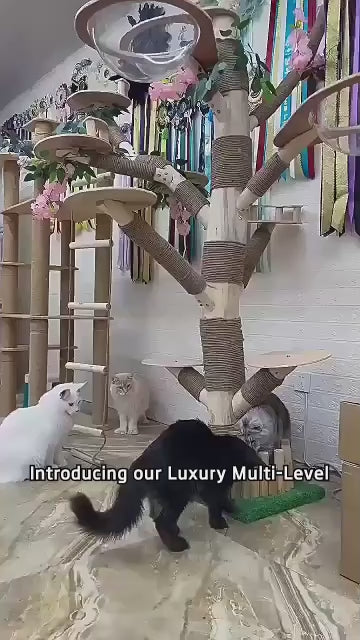 Furcrest Tower™ Climb. Lounge. Scratch.