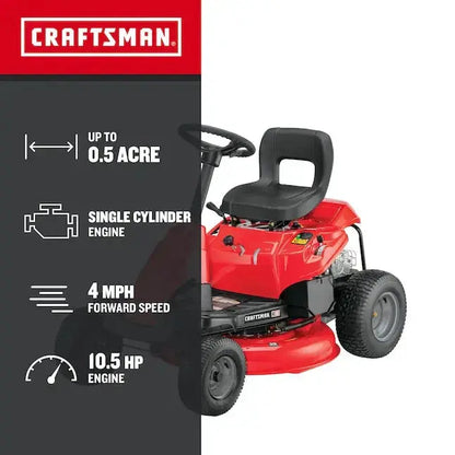 Craftsman R110 30-Inch 10.5 HP Single-Cylinder Gas Lawn Tractor Craftsman