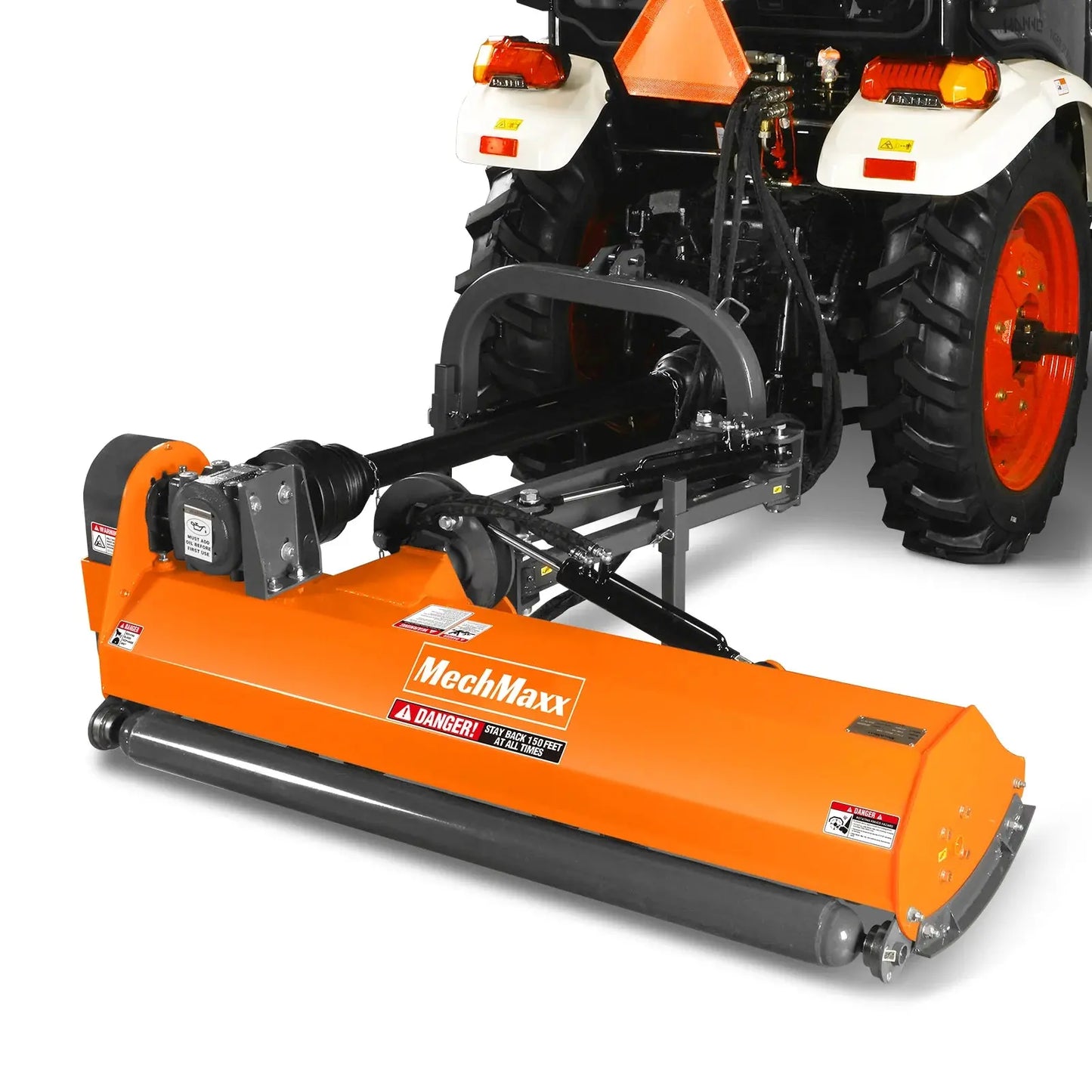 65" Standard 3 Point Offset Flail Ditch Bank Mower for 30-60 HP Tractors | VAM65IN MECHMAXX