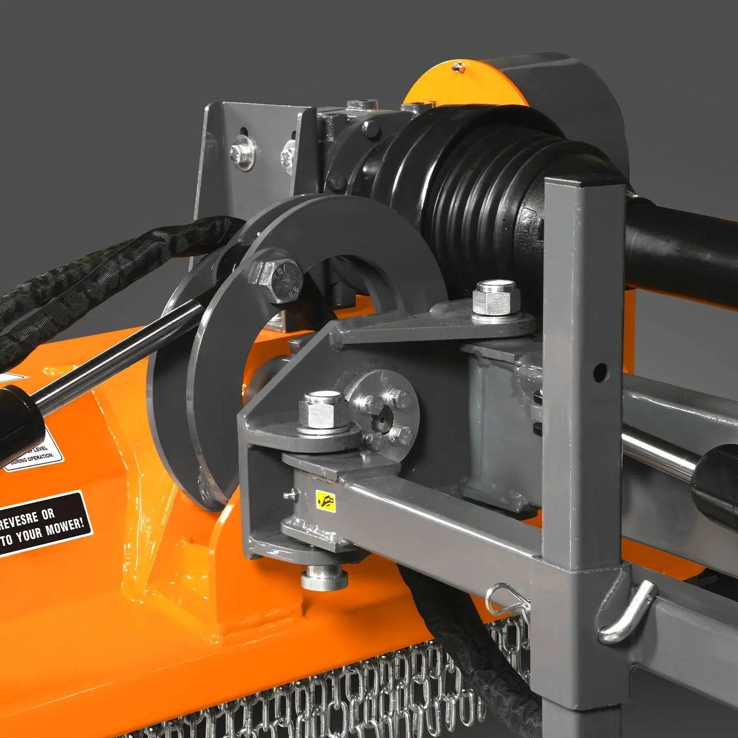65" Standard 3 Point Offset Flail Ditch Bank Mower for 30-60 HP Tractors | VAM65IN MECHMAXX