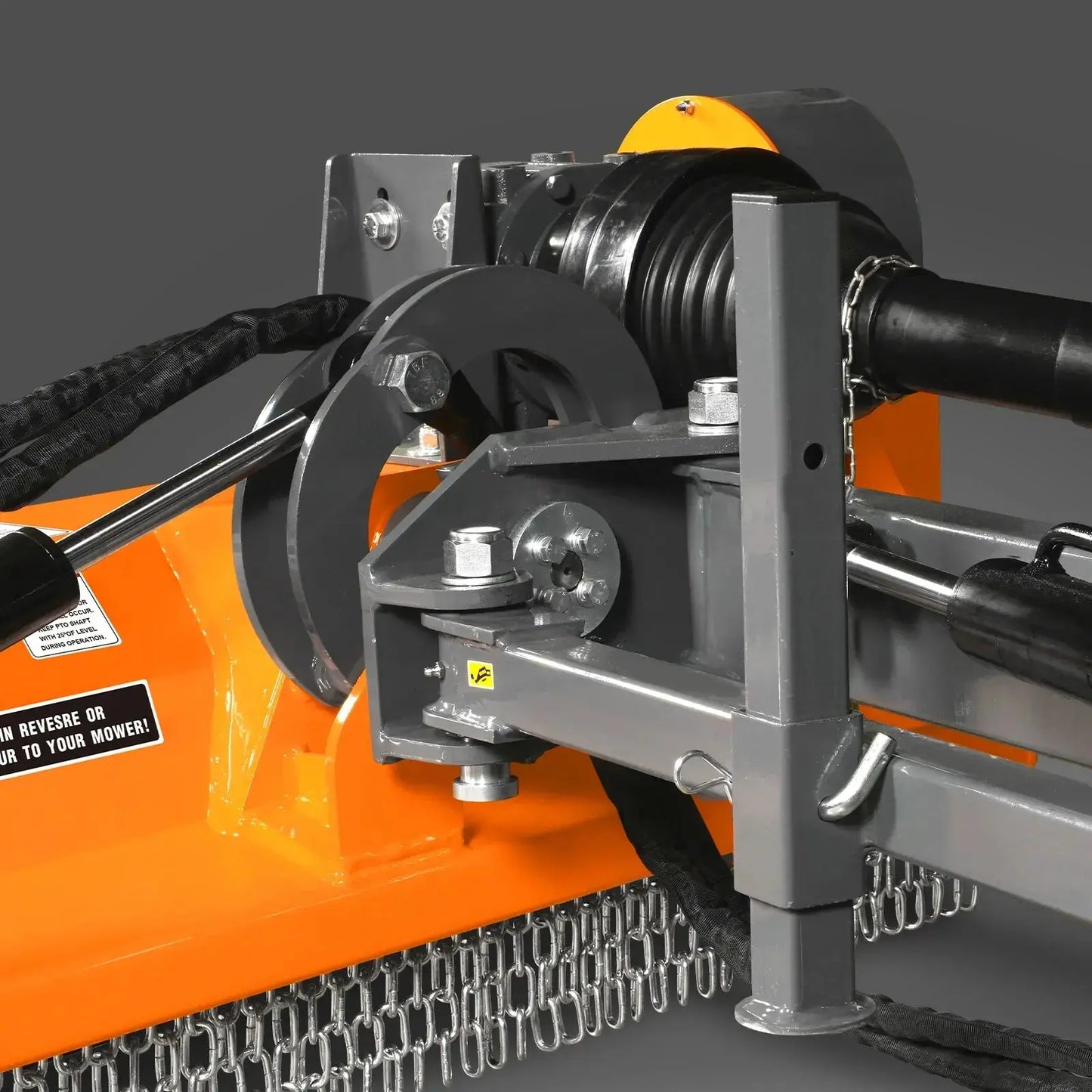 65" Standard 3 Point Offset Flail Ditch Bank Mower for 30-60 HP Tractors | VAM65IN MECHMAXX