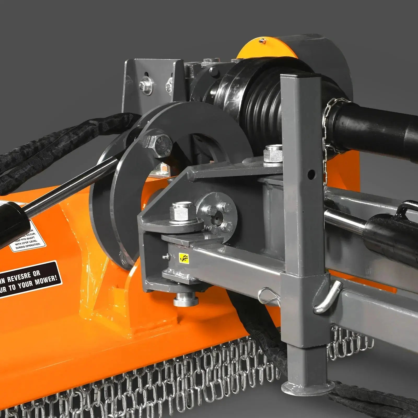 65" Standard 3 Point Offset Flail Ditch Bank Mower for 30-60 HP Tractors | VAM65IN MECHMAXX