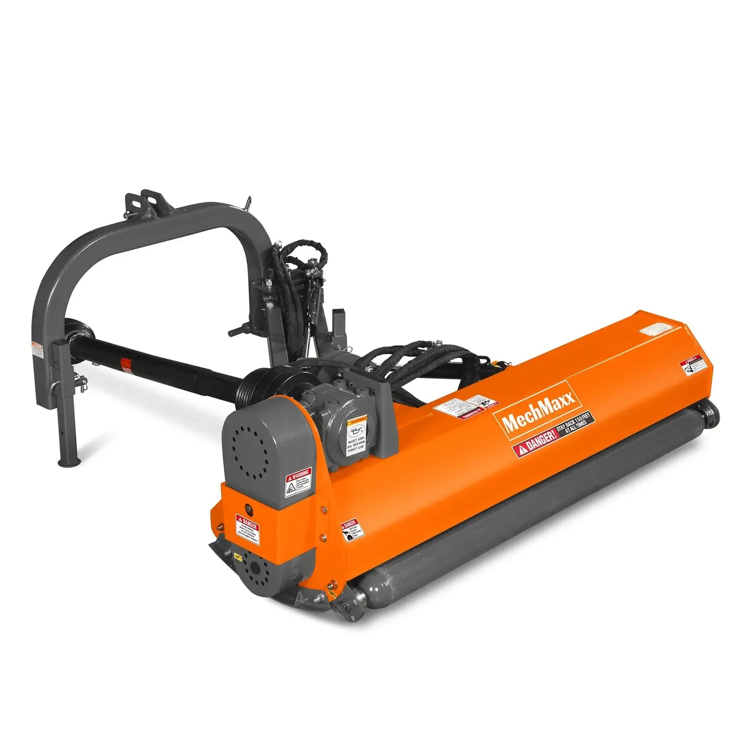 65" Standard 3 Point Offset Flail Ditch Bank Mower for 30-60 HP Tractors | VAM65IN MECHMAXX