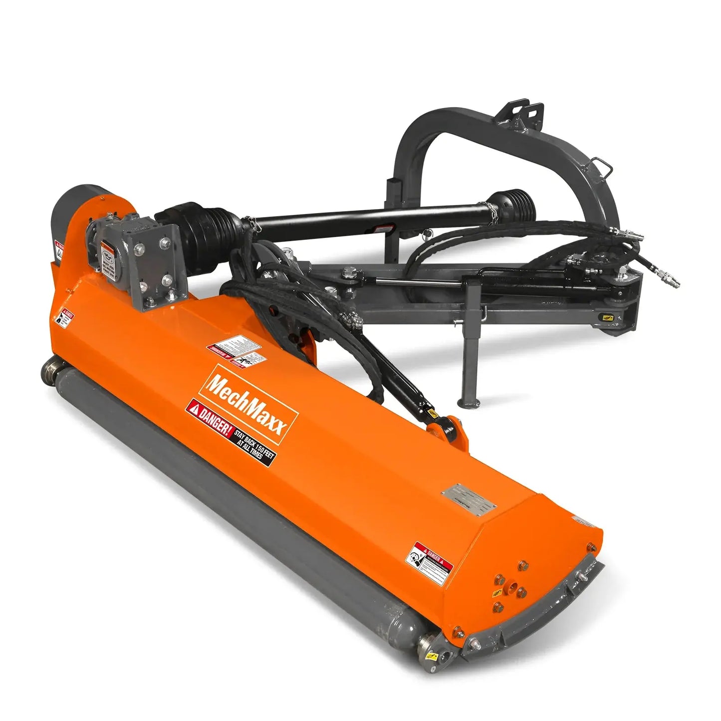 65" Standard 3 Point Offset Flail Ditch Bank Mower for 30-60 HP Tractors | VAM65IN MECHMAXX